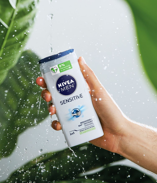 Nivea Men Sensitive Shower Gel with Bamboo Extract
