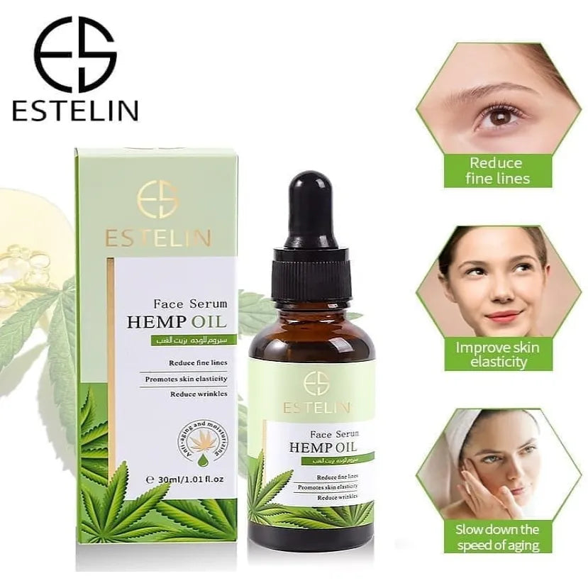 ESTELIN HEMP OIL FACE SERUM