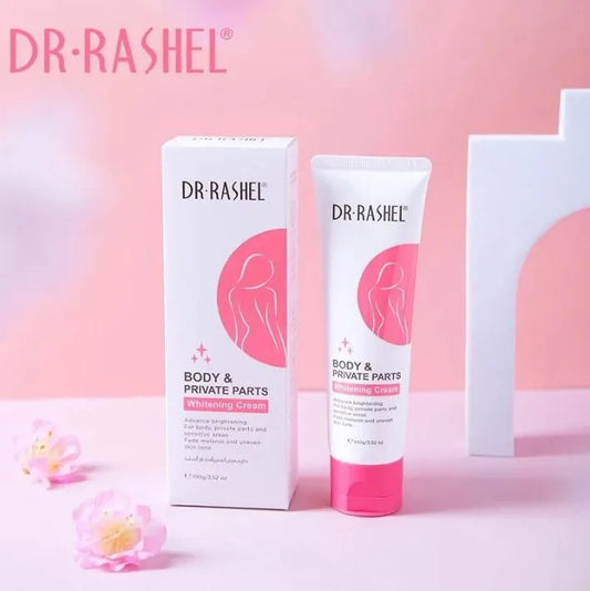 DR.Rashel Body & Private Parts Whitening & Glowing Cream 100g