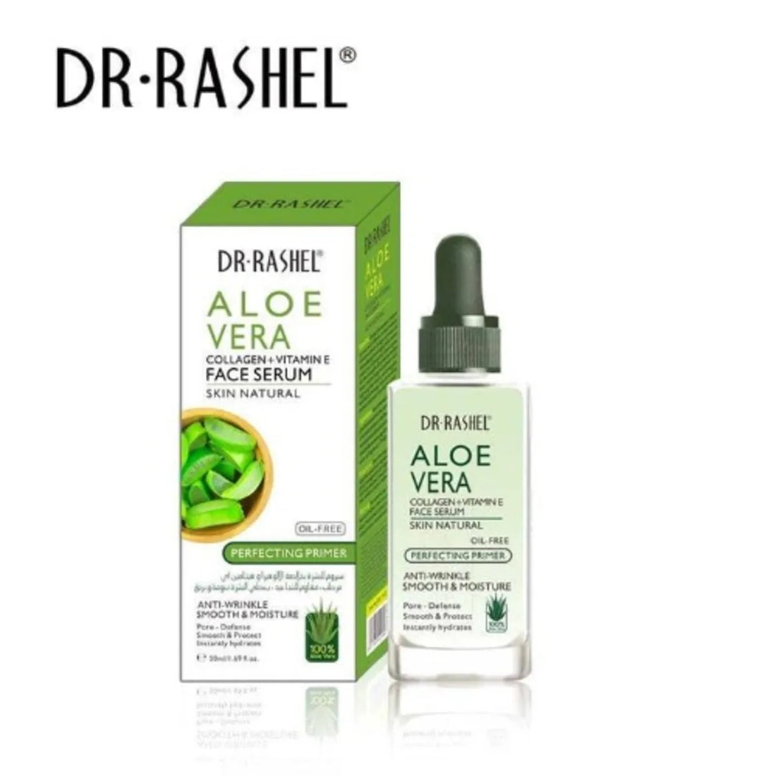 Dr.Rashel Aloe Vera Collagen + Vitamin e Skin Natural Face Serum