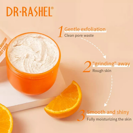 Dr. Rashel Vitamin C Exfoliating & Brightening Face & Body Scrub - 250g