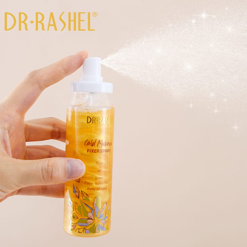Dr.Rashel Lightweight & Moisturizing Gold Makeup Fixer Spray