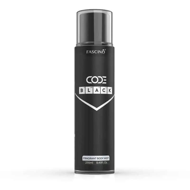 Fascino Code Black Fragrant Body Mist - 250ml