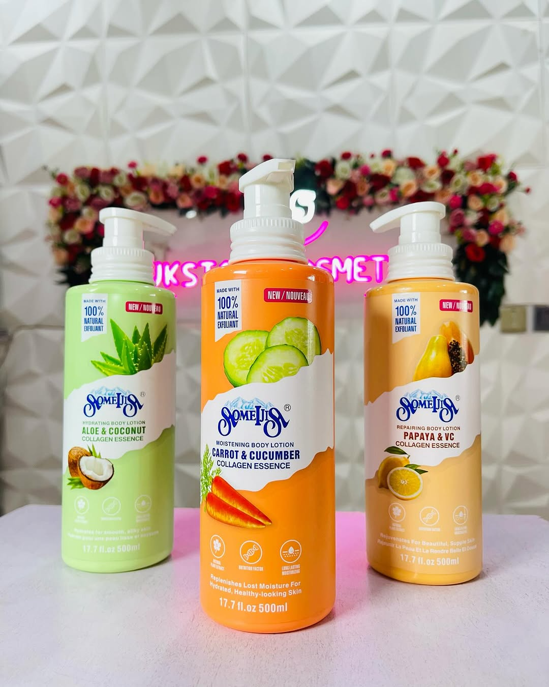 Aomeijia Moisturizing Lotion - 500ml