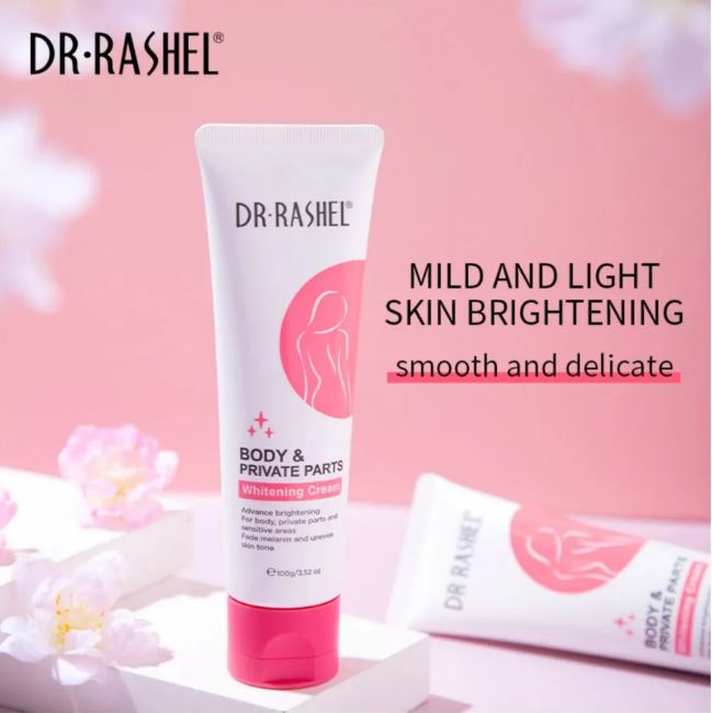 DR.Rashel Body & Private Parts Whitening & Glowing Cream 100g