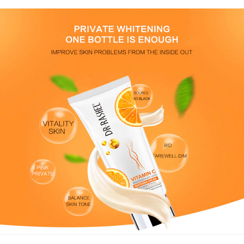 DR.RASHEL Vitamin C Brightening & Anti-Aging Privates Parts Whitening Cream 80g