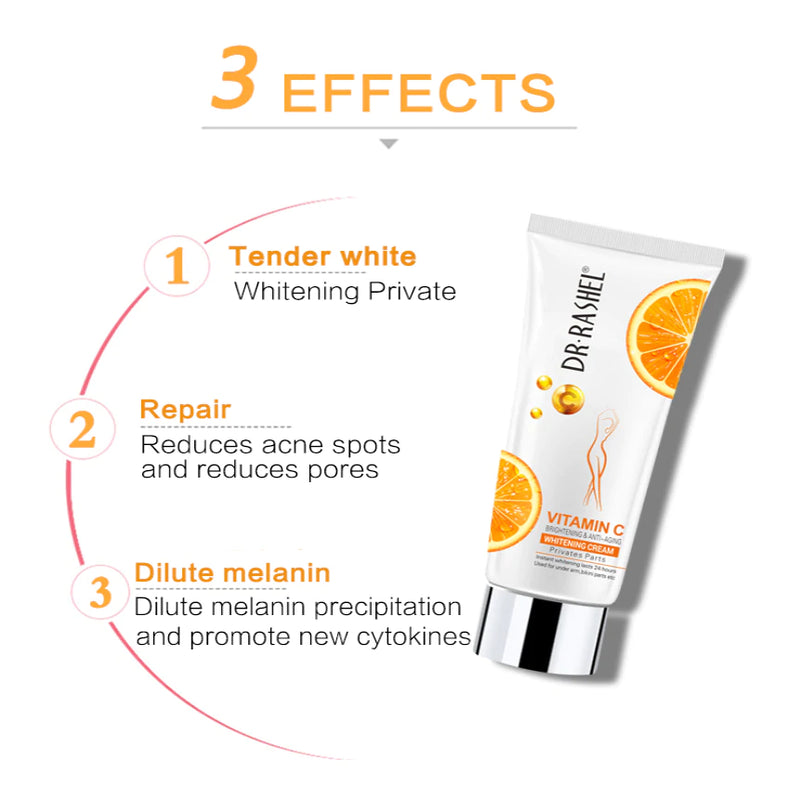 DR.RASHEL Vitamin C Brightening & Anti-Aging Privates Parts Whitening Cream 80g