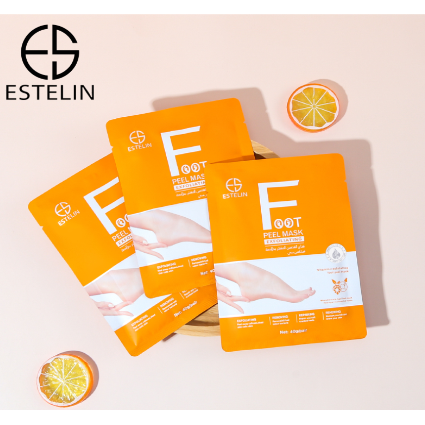Estelin Foot Peel Mask Exfoliating Vitamin C