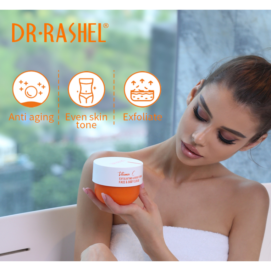 Dr. Rashel Vitamin C Exfoliating & Nourishing Body Cleansing 4 Piece Set
