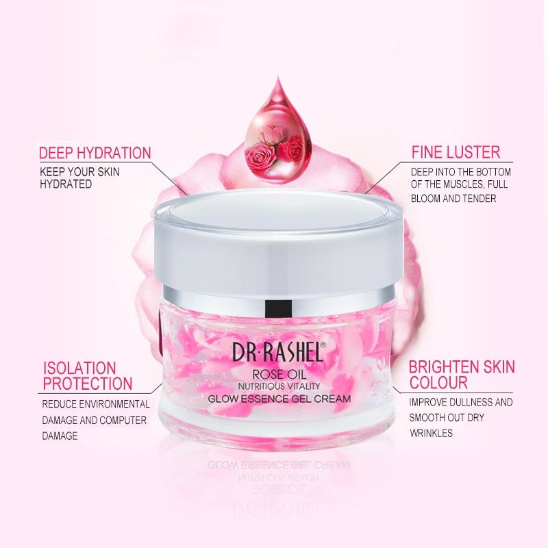 Dr Rashel ROSE OIL GLOW ESSENCE GEL CREAM, 50g