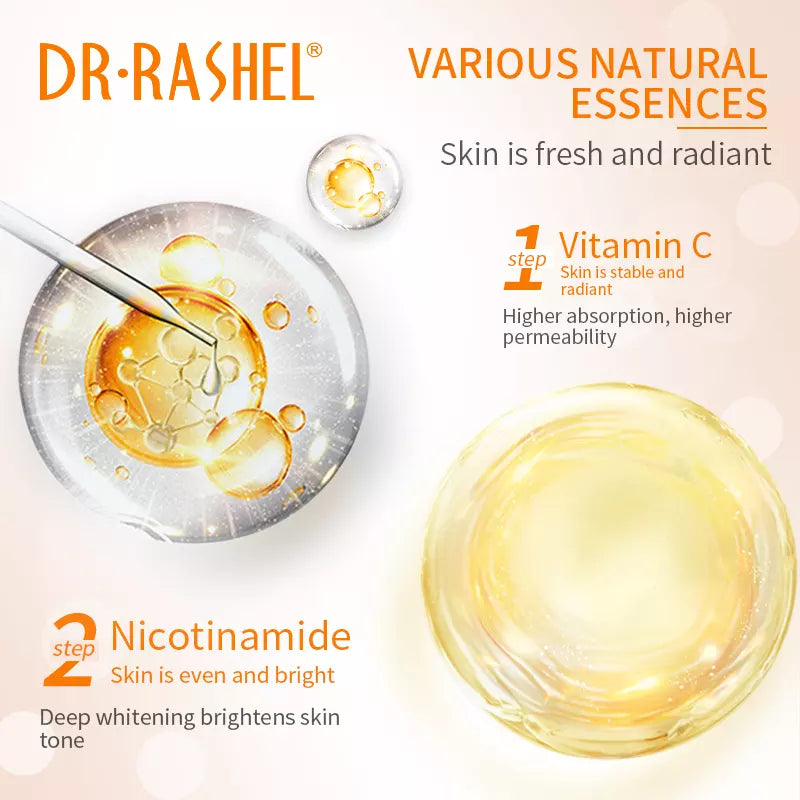 Dr.rashel Vitamin C Brightening & Hydrating Hand & Foot Cream 120g