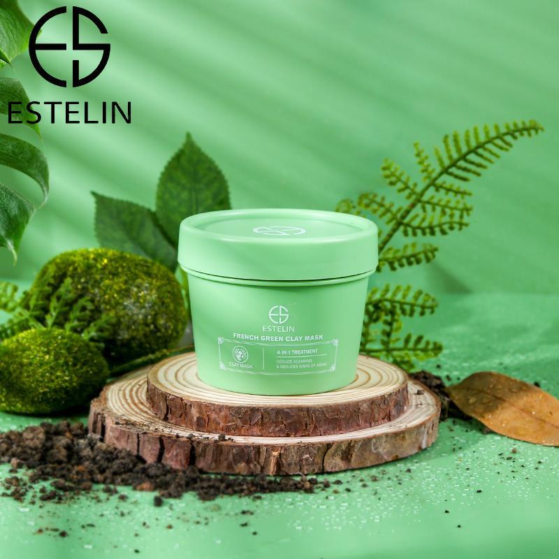 Estelin French Green Clay Mask By Dr.Rashel - 100g