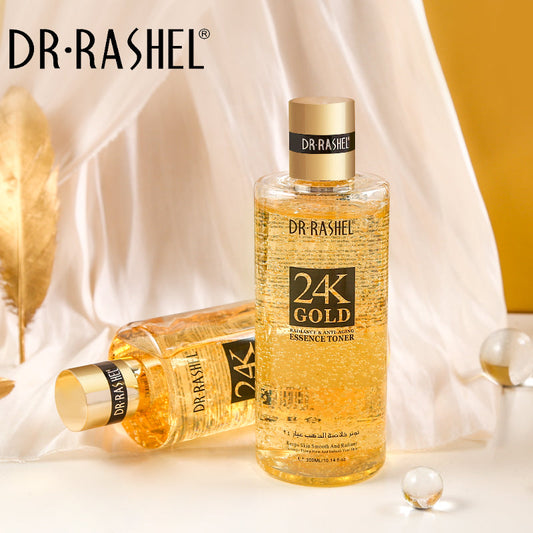 Dr.Rashel 24K Gold Radiance & Anti-Aging Essence Toner - 300ml
