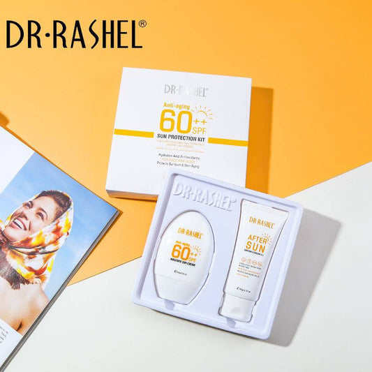 DR RASHEL Hydrating and Anti-aging Sun Protection Kit Pack of 2 - Sun Protection Kit Pack of 2