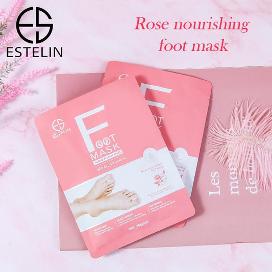 ESTELIN Foot Care Mask Rose Nourishing Foot Mask