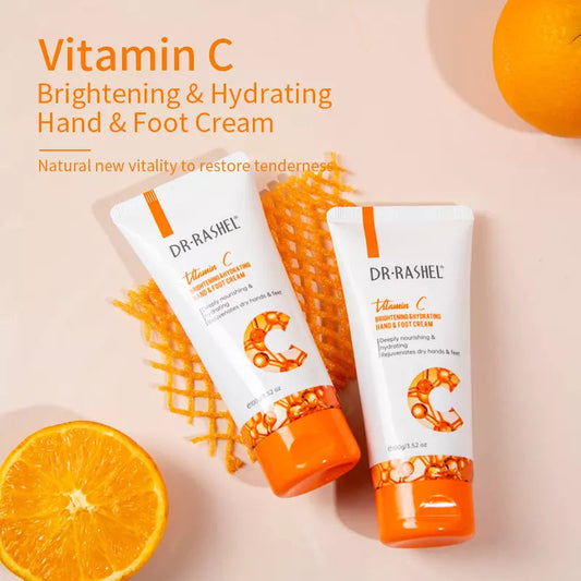 Dr.rashel Vitamin C Brightening & Hydrating Hand & Foot Cream 120g