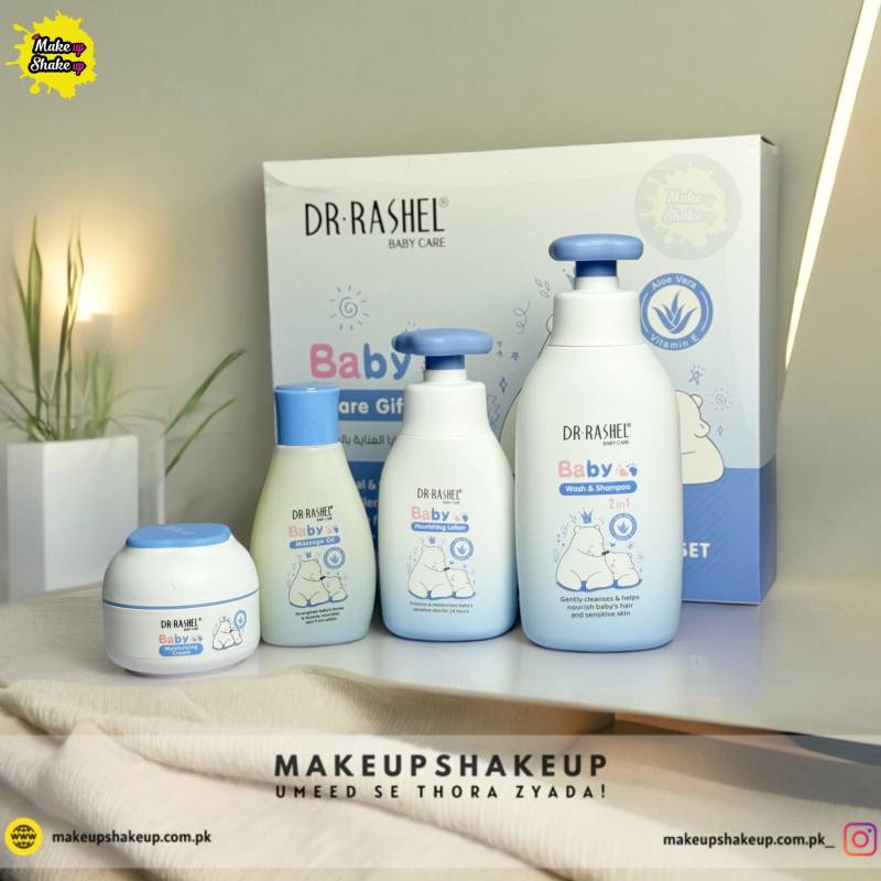 Dr Rashel Baby Care Gift Set 4 in 1 ( Blue )