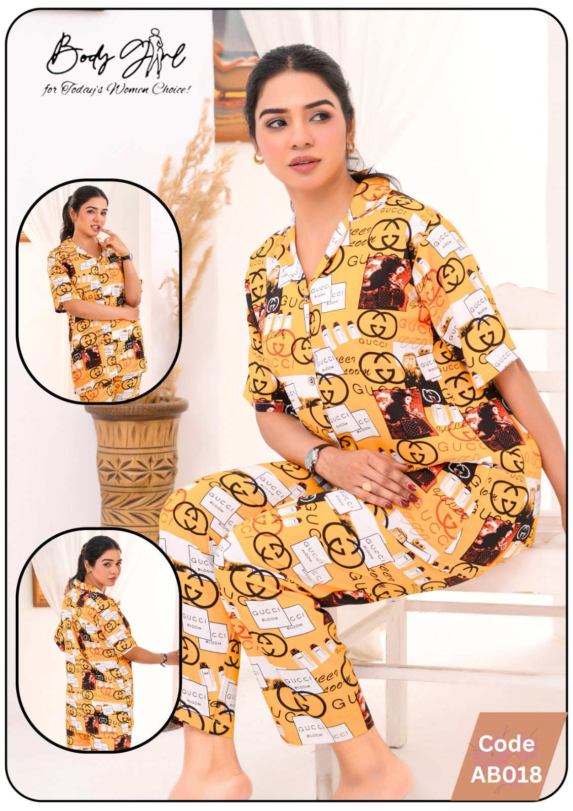 Stylish 2-Piece Half Sleeves Set