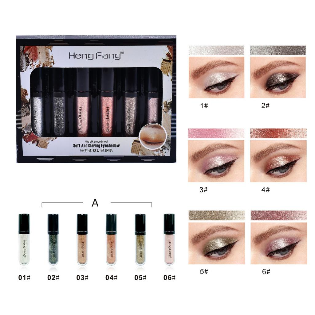 Heng Fang Soft And Glaring Eyeshadow - Set A