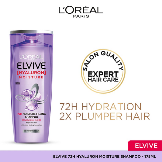 Loreal Paris Shampoo Hyaluron Moisture - 175ml