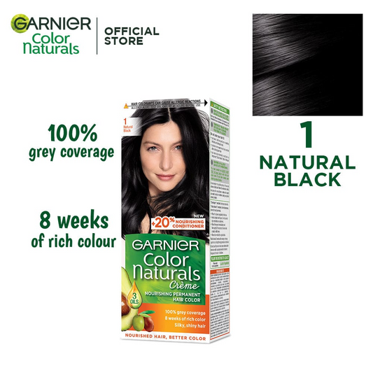 Garnier Color Naturals, Natural Black - 1