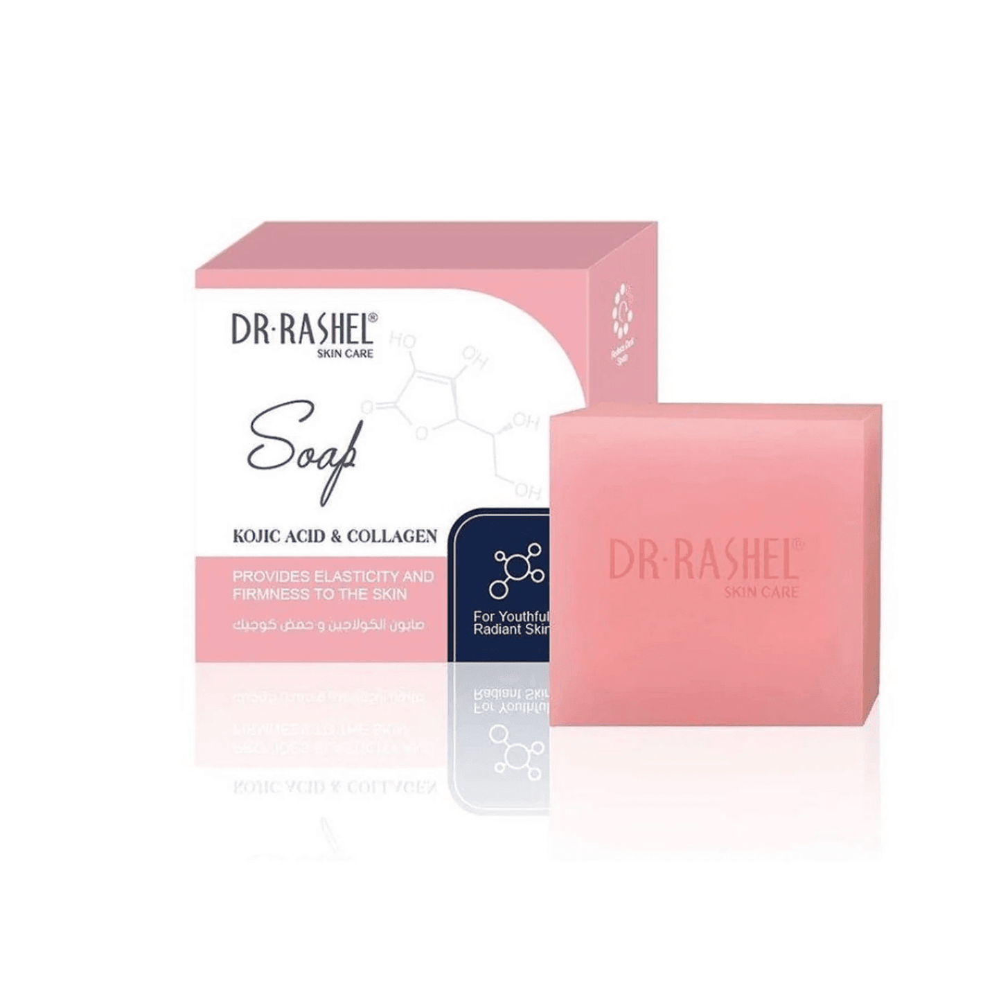 Dr.Rashel Kojic Acid And Collagen Soap For Whitening and Firmness