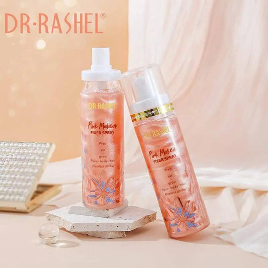 Dr.Rashel Lightweight & Moisturizing Pink Makeup Fixer Spray - 100ml