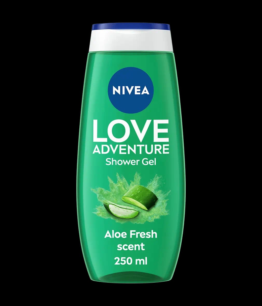 Nivea Love Adventure Shower Gel with Aloe Fresh Scent - 250g