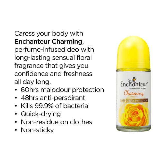 Enchanteur Perfumed Deo Roll-On - 50ml