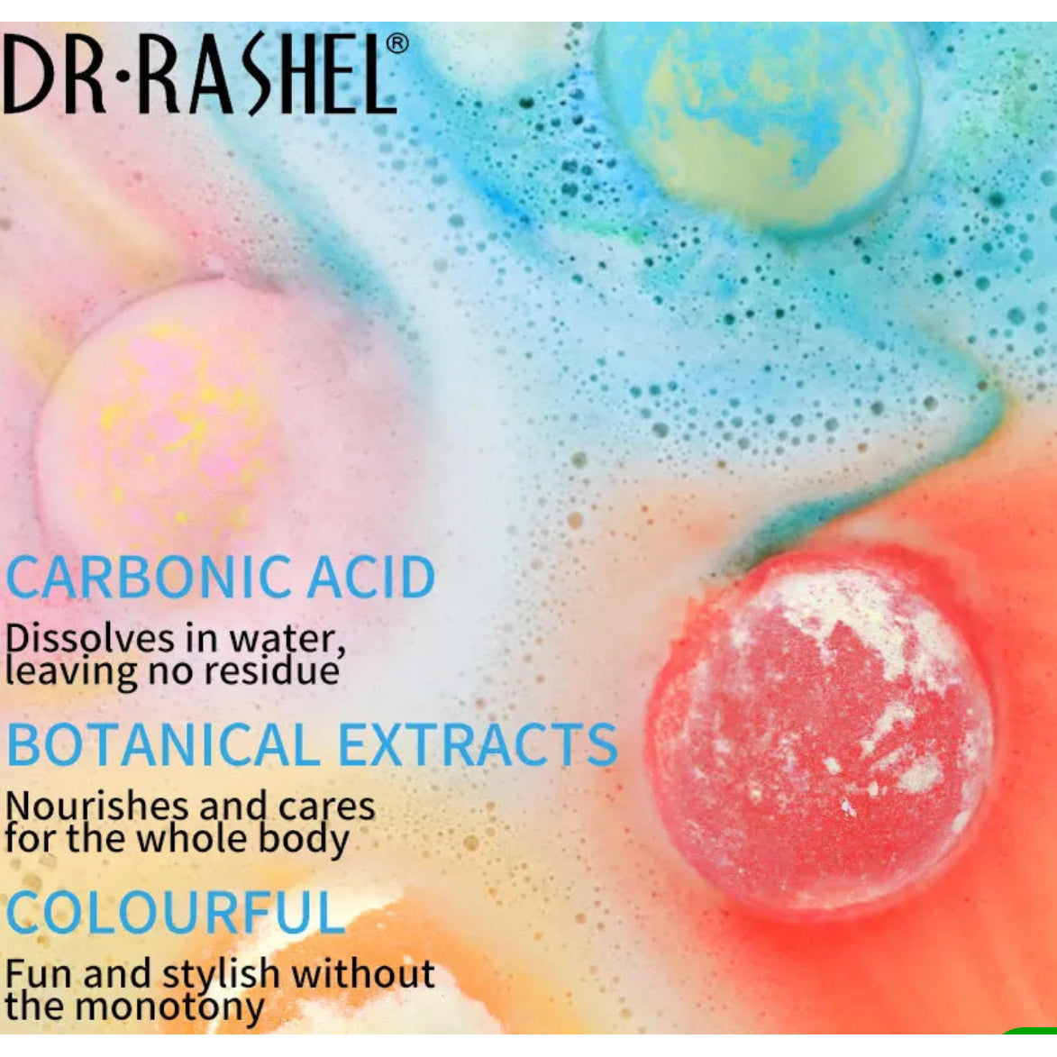 Dr. Rashel Rosehip & Vanilla Bath Bomb