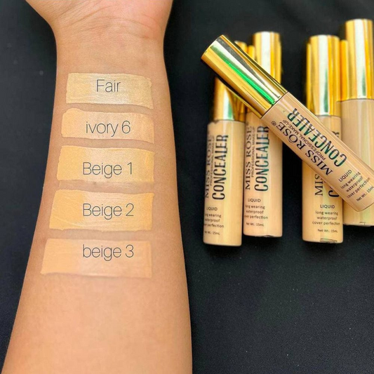 Miss Rose Perfect Cover 24H Hydrating Liquid Concealer - 15ml