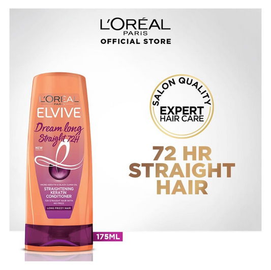 Loreal Paris Conditioner Dream Long Straight 72H - 175ml