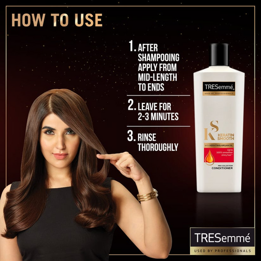 Tres'emme Keratin Shampoo 400ml & Conditioner 400ml - Deal
