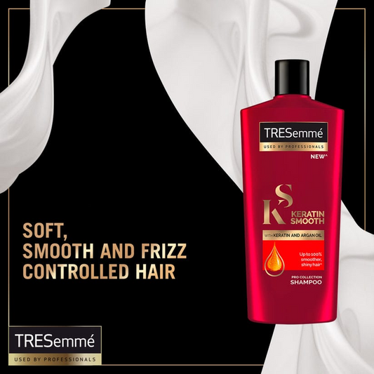 Tresemme Shampoo Keratin Smooth & Straight - 400ml