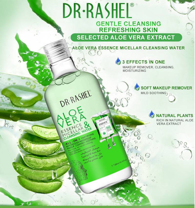 Dr.Rashel Aloe Vera Essence Micellar & Cleansing Water - 350ml