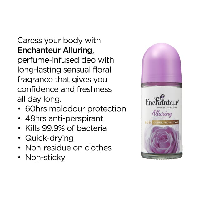Enchanteur Perfumed Deo Roll-On - 50ml