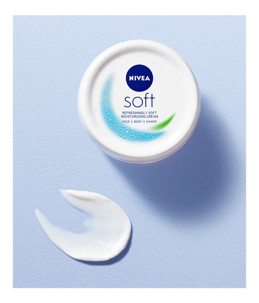 Nivea Soft Vitamin-E Light Moisturising Cream - 200ml
