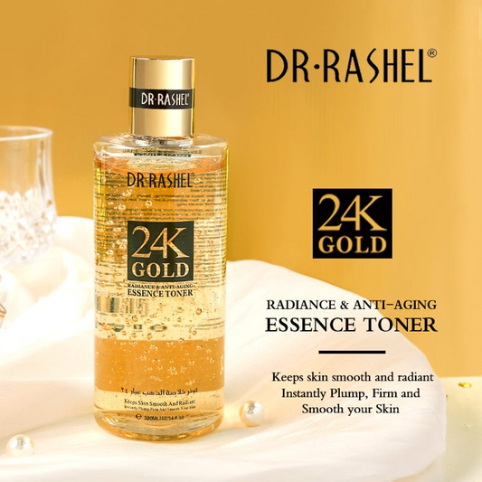 Dr. Rashel 24K Gold Radiance & Anti-Aging Essence Toner - 300ml