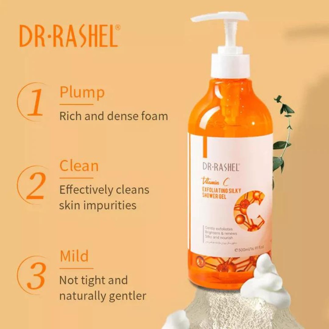DR.Rashel New 4 PCS Set Vitamin C Brighteing & Nourishing Body Care Series 4 pc set