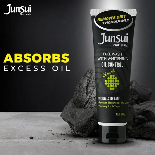 Junsui Naturals Oil Control Face Wash With Whitening - 100g