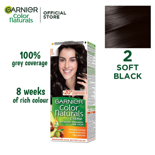Garnier Color Naturals, Soft Black - 2