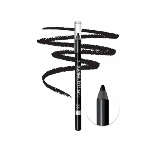 Rimmel Scandal Eyes Waterproof Kohl Kajal Liner - 001 Black