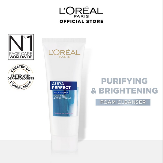 Loreal Aura Perfect Milky Foam Cleanser - 100ml