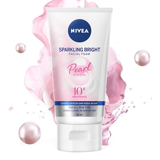 Nivea Sparkling Bright Facial Foam - Pearl Micro-Serum - 50ml