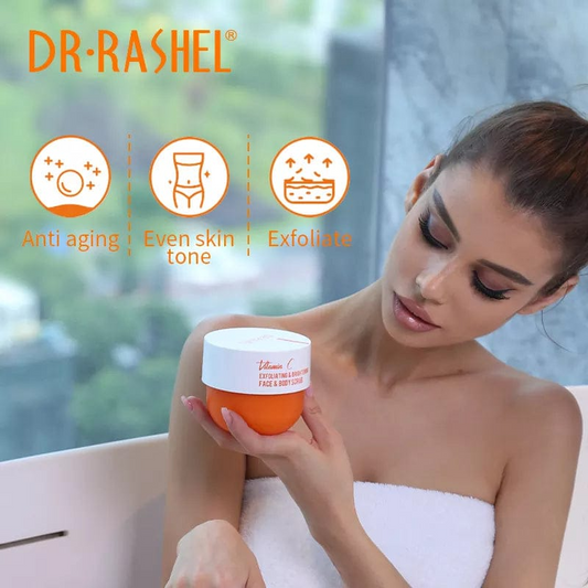 Dr. Rashel Vitamin C Exfoliating & Brightening Face & Body Scrub - 250g