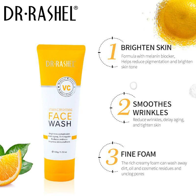 Dr. Rashel Vitamin C Brightening Face Wash - 100g