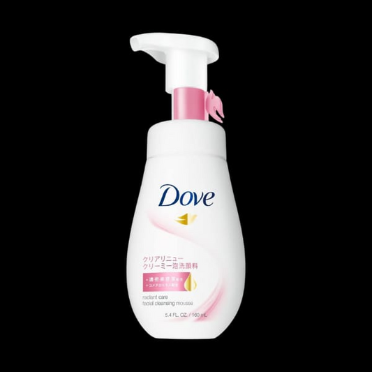 Dove Radiant Care Facial Cleansing Mousse - 160ml