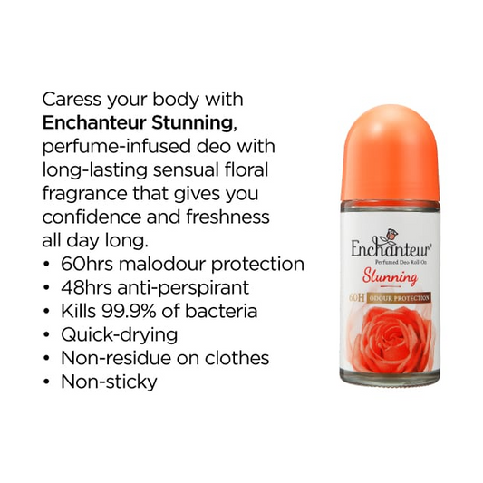 Enchanteur Perfumed Deo Roll-On - 50ml