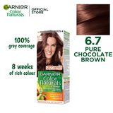Garnier Color Naturals, Pure Chocolate Brown - 6.7