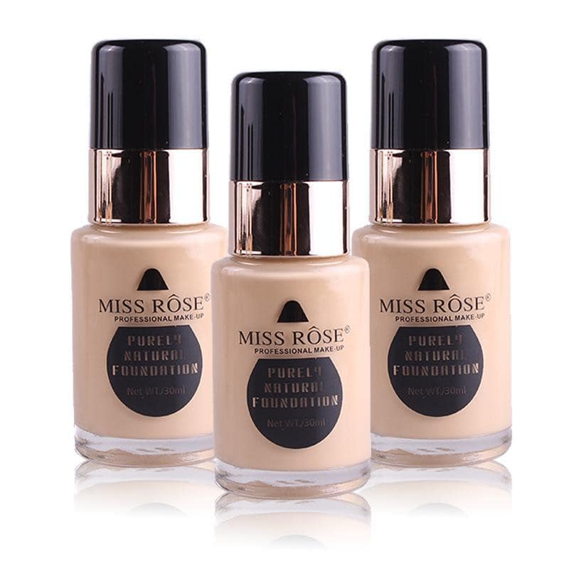 Miss Rose Purely Natural Foundation - 30ml